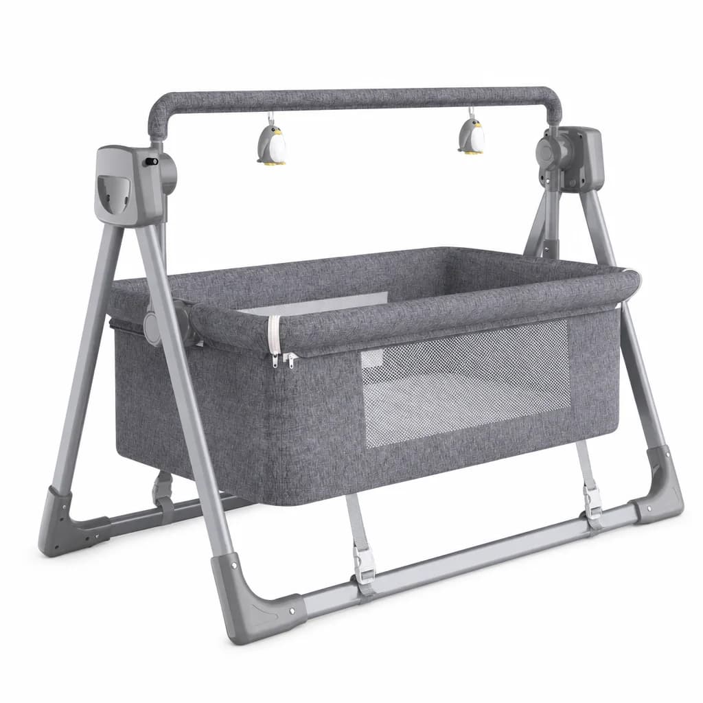 Smart Electric Baby Cradle – Rocking Chair, Sleeping Basket & Lift Bed (0–3 Years)
